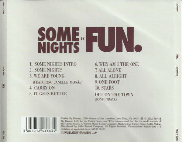 CD - Fun - Some Nights