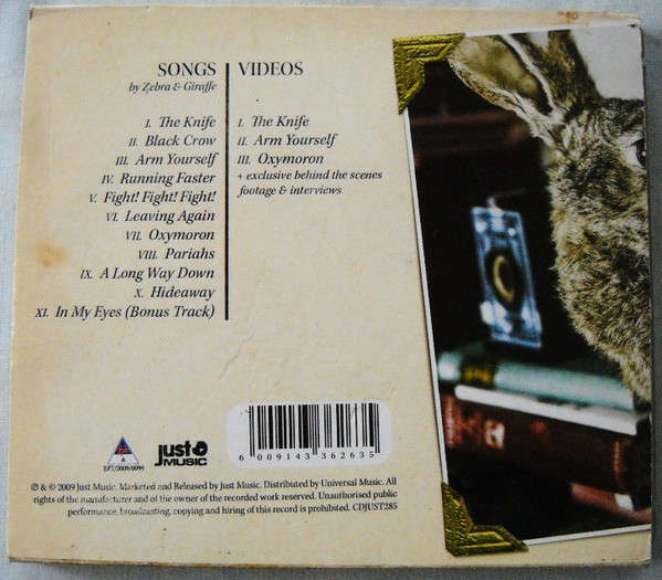 CD - Zebra & Giraffe - Collected Memories (Cd + Dvd)