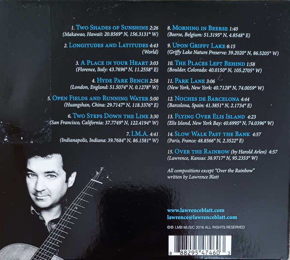 CD - Lawrence Blatt - Longitudes & Latitudes (Card sleeve) (New Sealed)