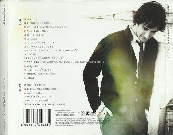 CD - Josh Groban - A Collection (2cd)