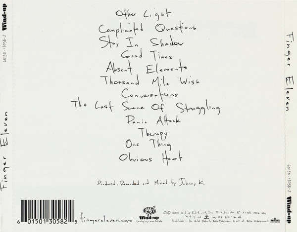 CD - Finger Eleven - Finger Eleven