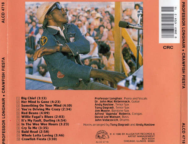 CD - Professor Longhair - Crawfish Fiesta