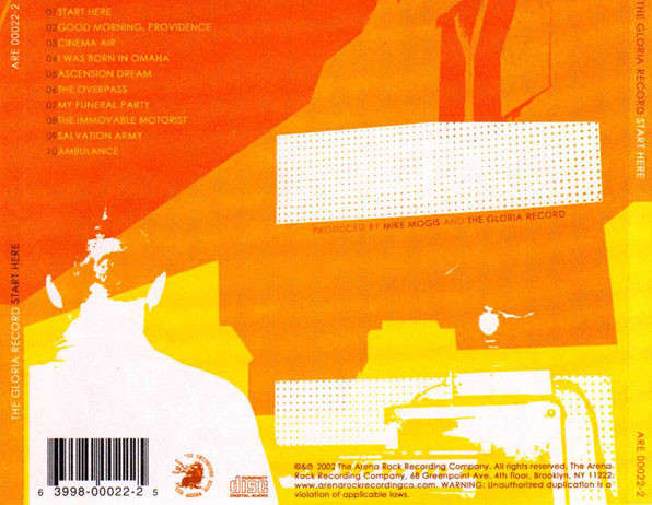 CD - The Gloria Record - Start Here - ARE 00022-2