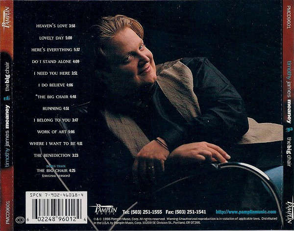 CD - Timothy James Meaney - The Big Chair