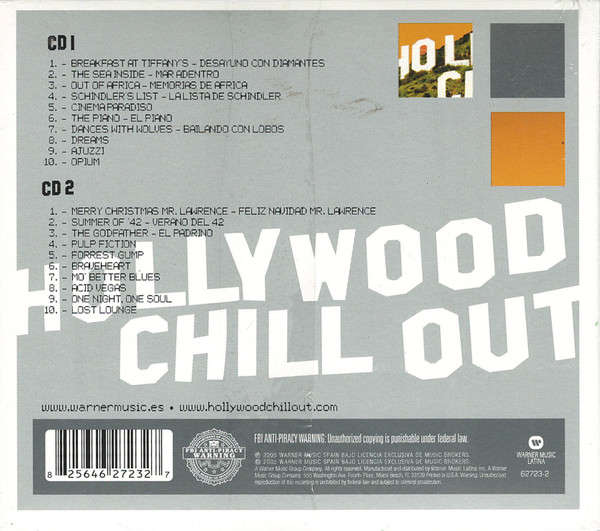 CD - The Love Corporation - Hollywood Chill Out (Digipak 2cd) (New Sealed)