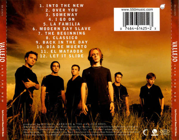 CD - Vallejo - Into The New (New Sealed)