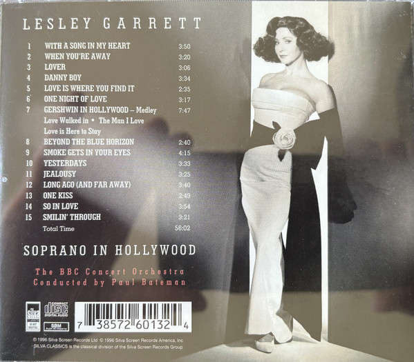 CD - Lesley Garrett - Soprano In Hollywood
