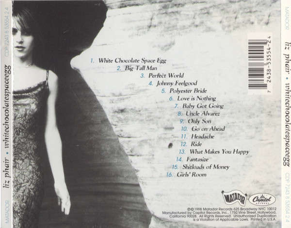 CD - Liz Phair - Whitechocolatespaceegg
