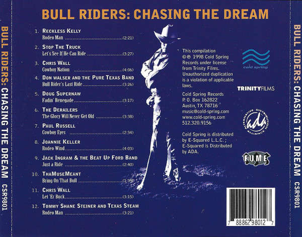 CD - Various - Bull Riders: Chasing The Dream - Original Soundtrack To The Motion Picture