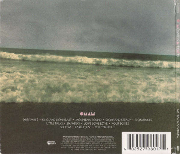 CD - Of Monsters And Men  My Head Is An Animal (Card Sleeve) (New Sealed)