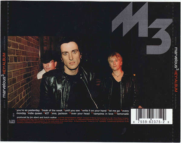 CD - Marvelous 3 - Hey! Album