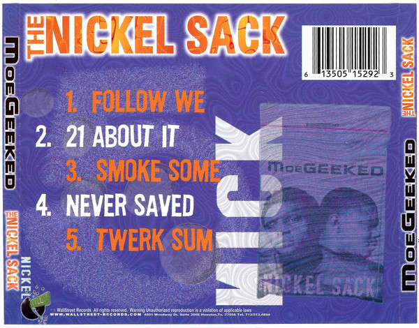 CD - Moe Geeked - The Nickel Sack (New Sealed)