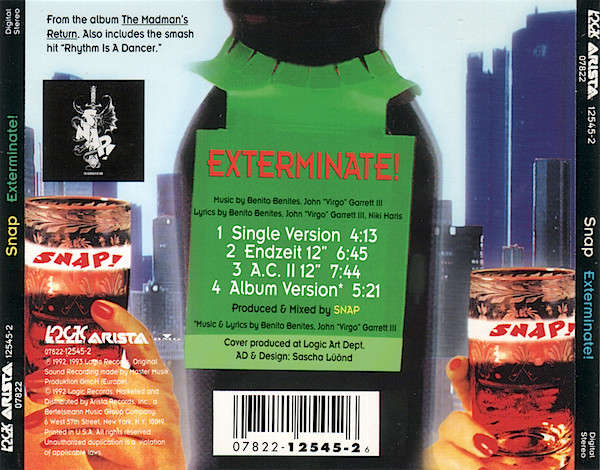 CD - Robin MaSnap! Featuring Niki Haris! - Exterminate!rk - Revival In Belfast II