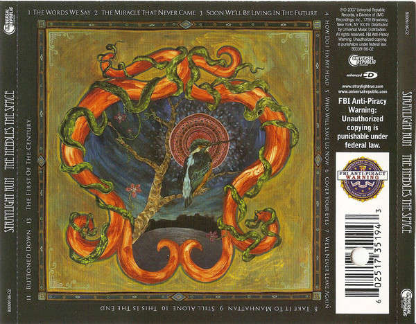 CD - Straylight Run  The Needles The Space