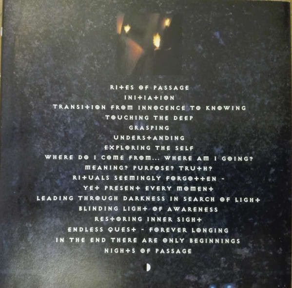 CD - Mariam - Nights Of Passage