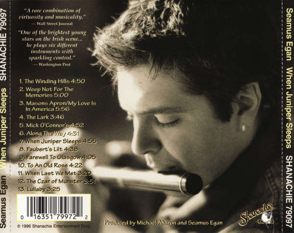 CD - Seamus Egan - When Juniper Sleeps