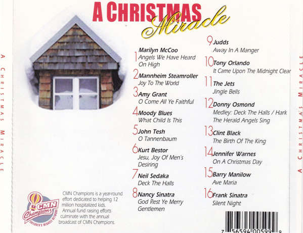 CD - A Christmas Miracle (Hospitals Helping Kids)