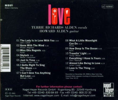 CD - Terrie Richards Alden Howard Alden - LOVE
