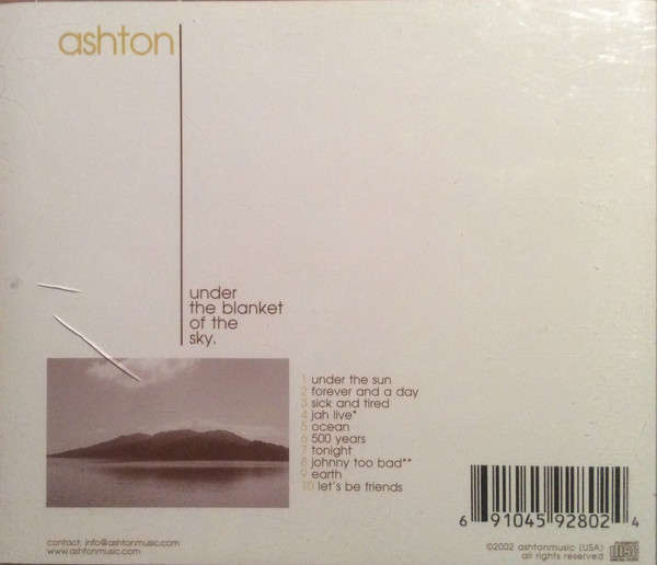 CD - Ashton - Under The Blanket Of The Sky