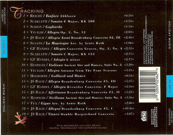 CD - Chip Davis - Holiday Musik