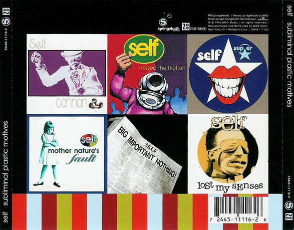 CD - Self  Subliminal Plastic Motives
