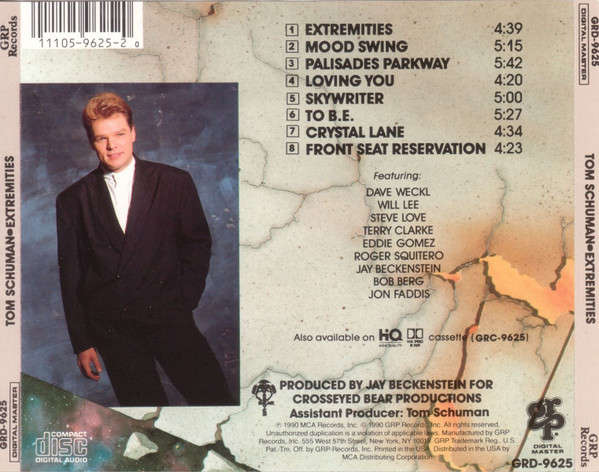 CD - Tom Schuman - Extremities