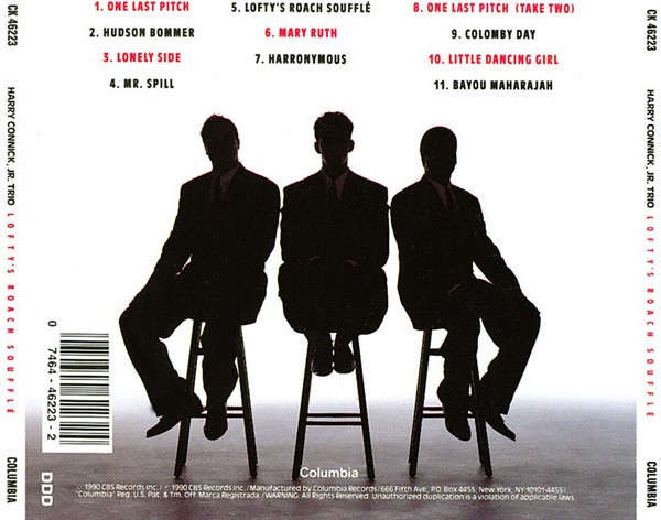 CD - Harry Connick, Jr. Trio - Lofty's Roach Soufflé