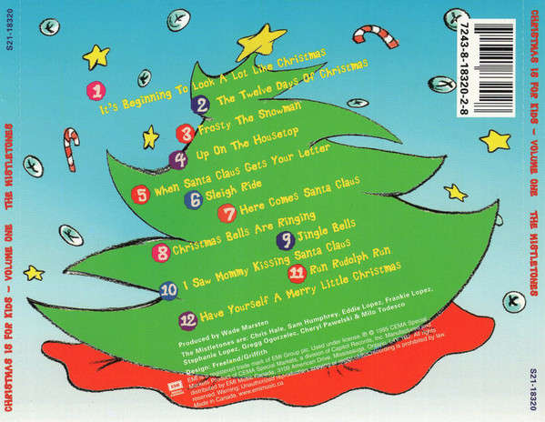 CD - The Mistletones - Christmas Is For The Kids - Volume One