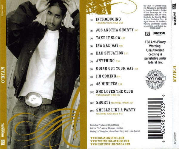CD - O'Ryan - O'Ryan