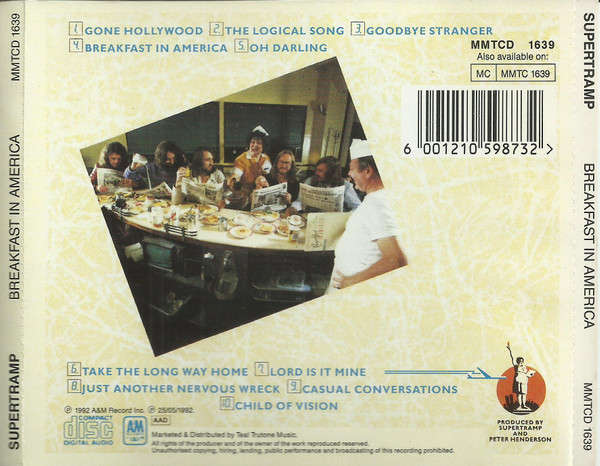 CD - Supertramp - Breakfast In America