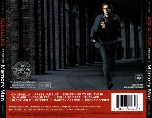 CD - Aqualung - Memory Man