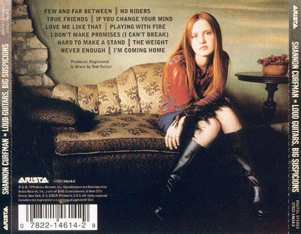 CD - Shannon Curfman - Loud Guitars, Big Suspicions