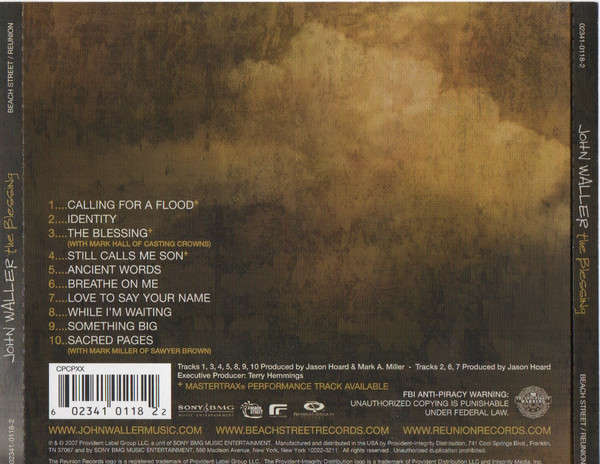 CD - John Waller - The Blessing