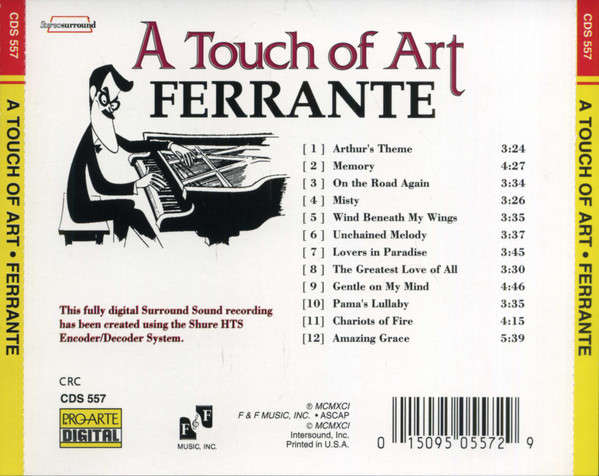 CD - Ferrante - A Touch Of Art