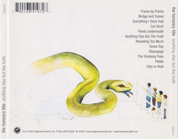 CD - The Honorary Title - Anything Else But The Truth