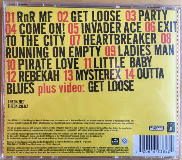 CD - The D4 - 6Twenty (New Sealed)