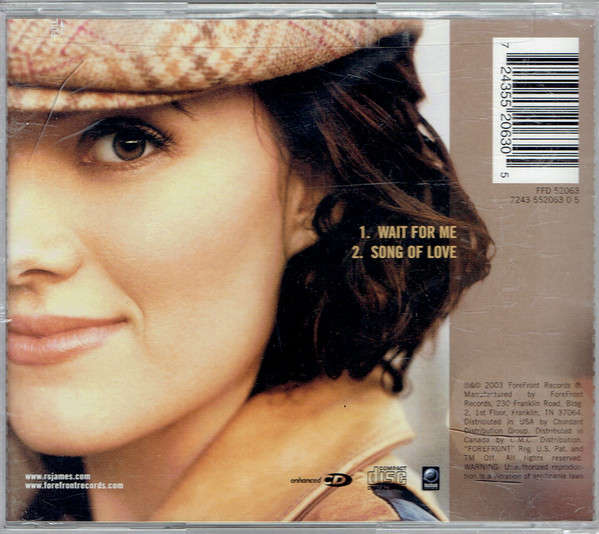 CD - Rebecca St. James - Wait For Me/Song Of Love