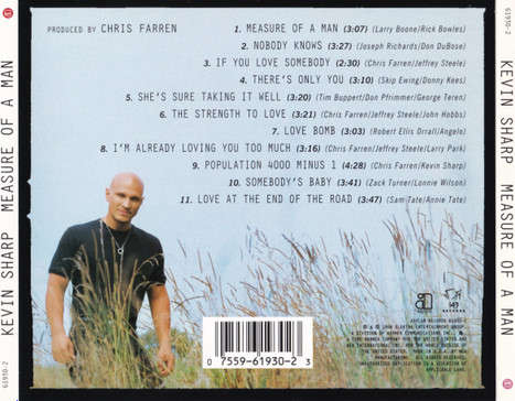 CD - Kevin Sharp  Measure Of A Man