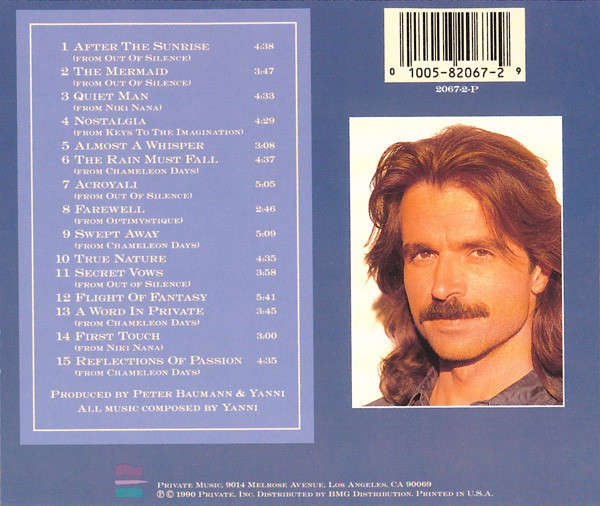 CD - Yanni - Reflections Of Passion
