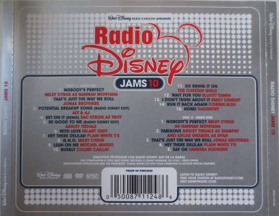 CD - Radio Disney Jams 10 (Cd + Dvd)