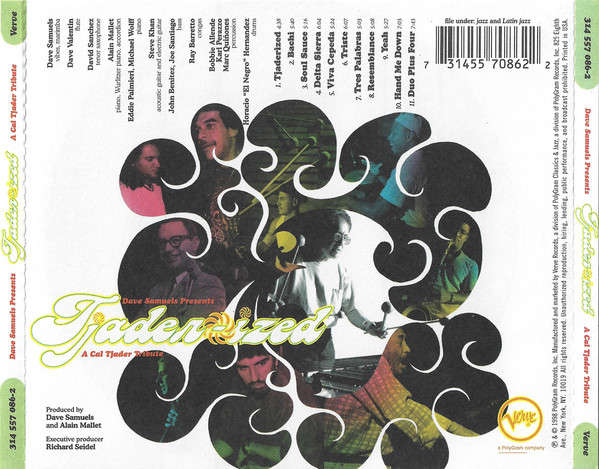 CD - Dave Samuels - Tjaderized: A Cal Tjader Tribute