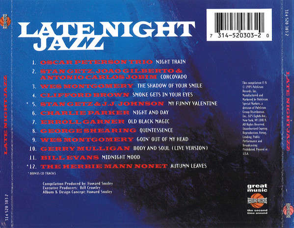 CD - Late Night Jazz