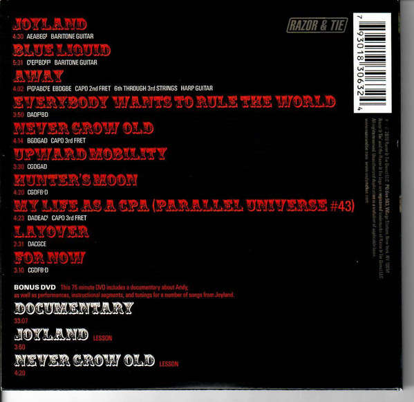 CD - Andy McKee - Joyland (Cd + Dvd)(Digipak)