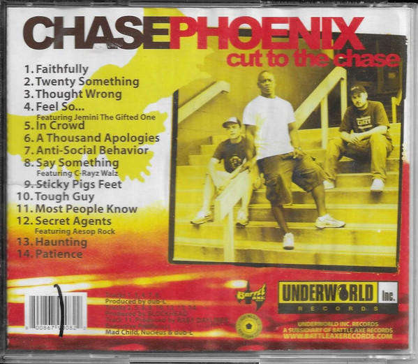 CD - Chase Phoenix - Cut To The Chase