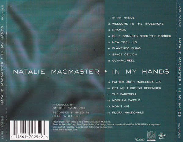 CD - Natalie MacMaster  In My Hands