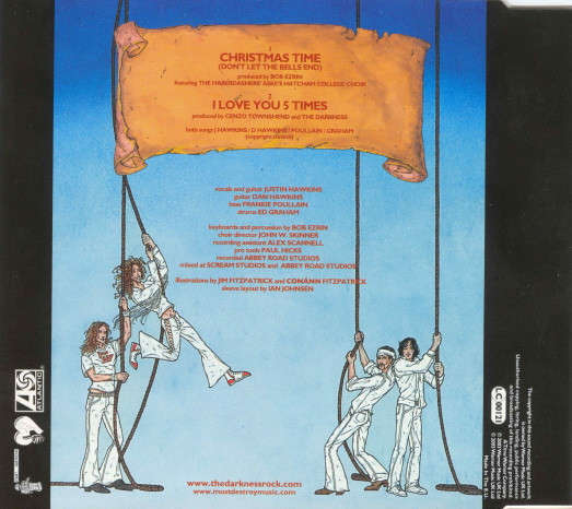 CD - The Darkness - Christmas Time (Don't Let The Bells End)(Single)