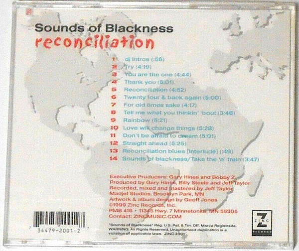 CD - Sounds Of Blackness - Reconciliation (New Sealed)