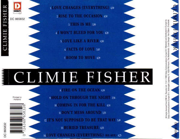 CD - Climie Fisher - The Best Of Climie Fisher - DC 865832