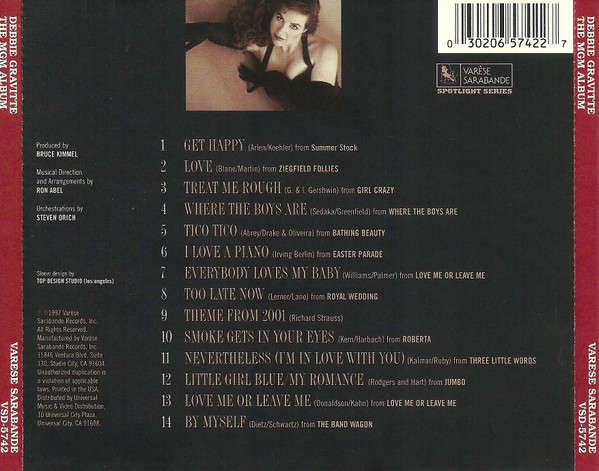 CD - Debbie Gravitte - The MGM Album