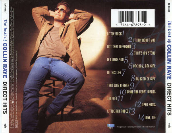CD - Collin Raye - Direct Hits (The Best Of Collin Raye)
